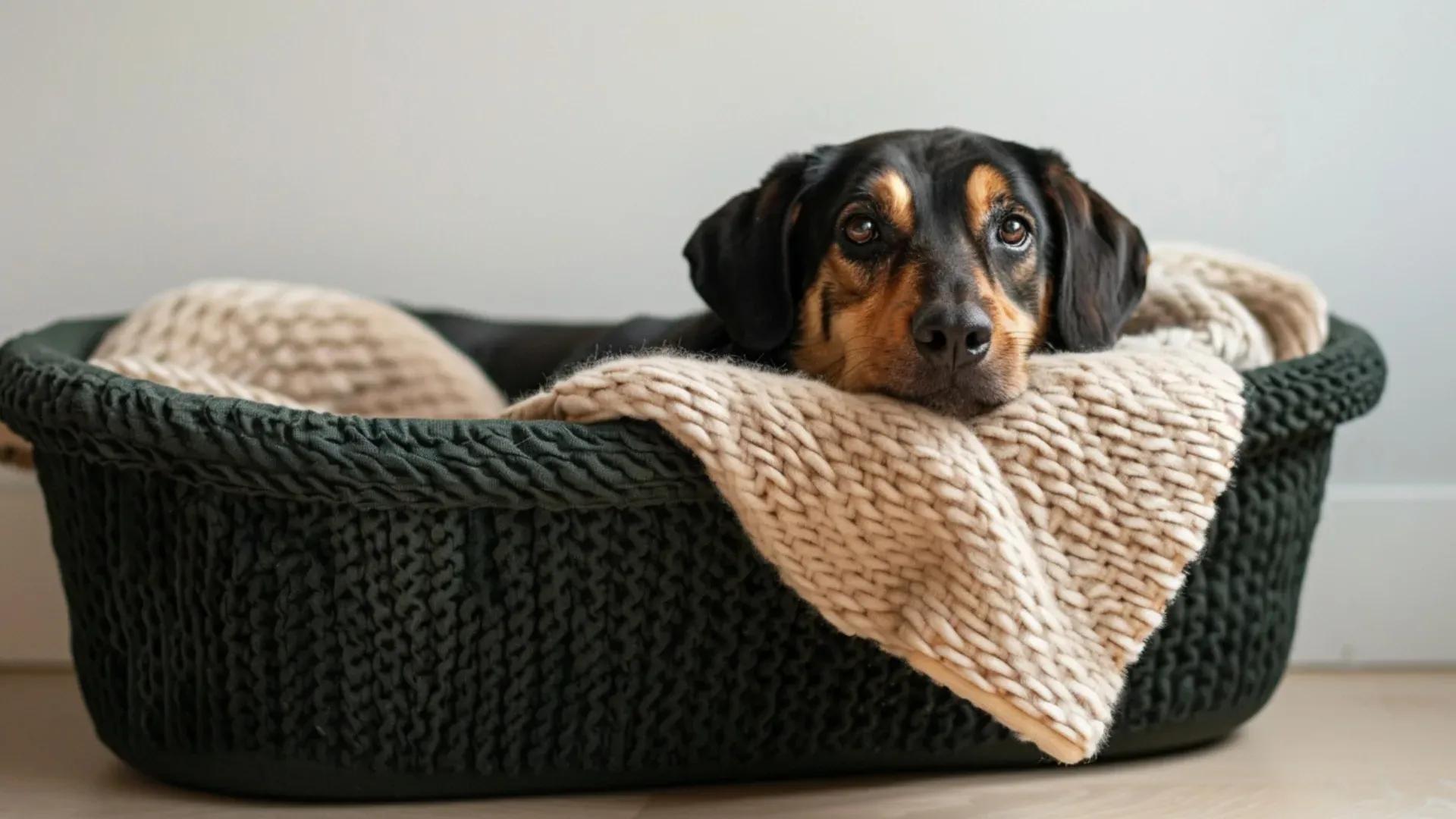 Chien qui tourne en rond