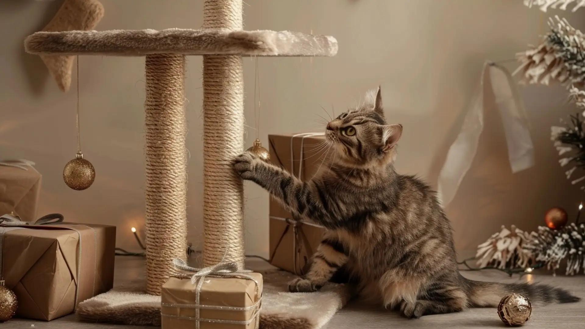 Top 10 des cadeaux de Noël pour chat : notre sélection vétérinaire