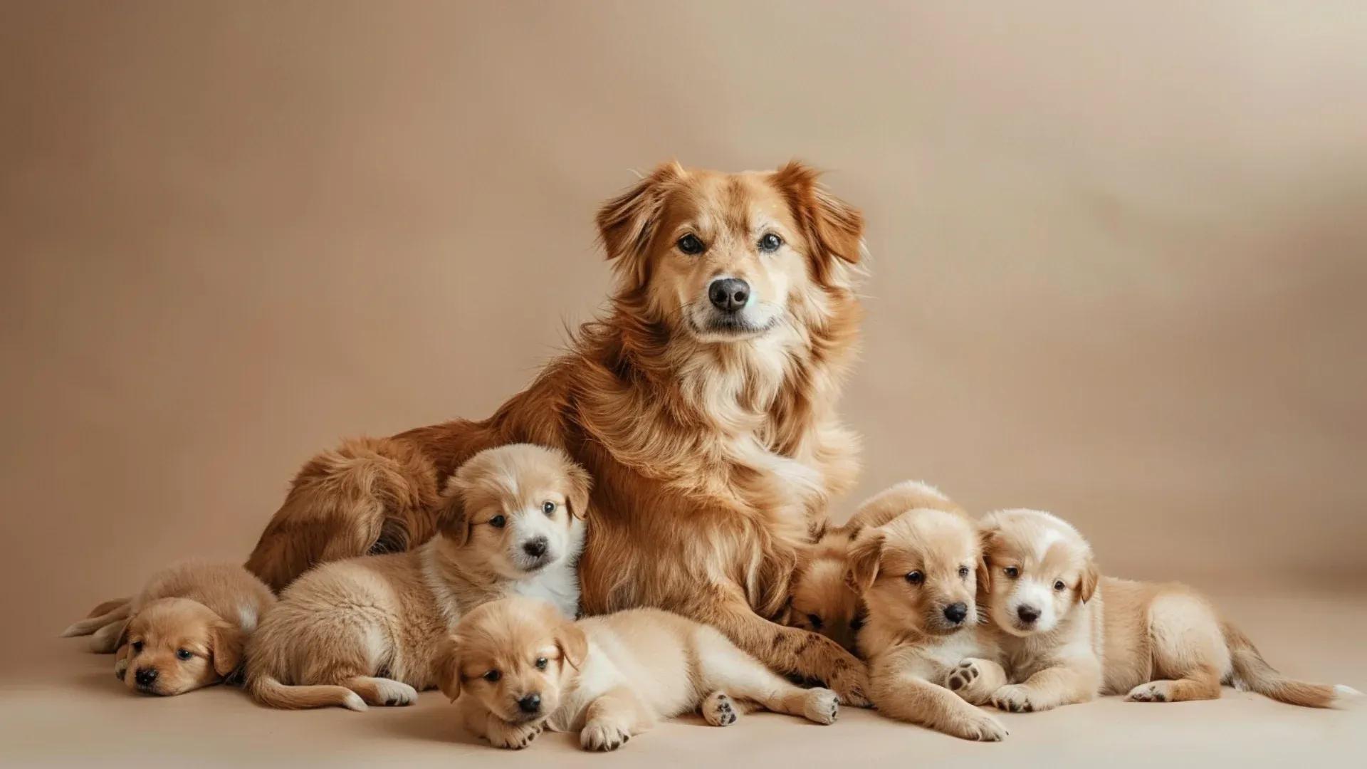 Gestation du chien : durée, symptômes et les soins à apporter à votre chienne gestante