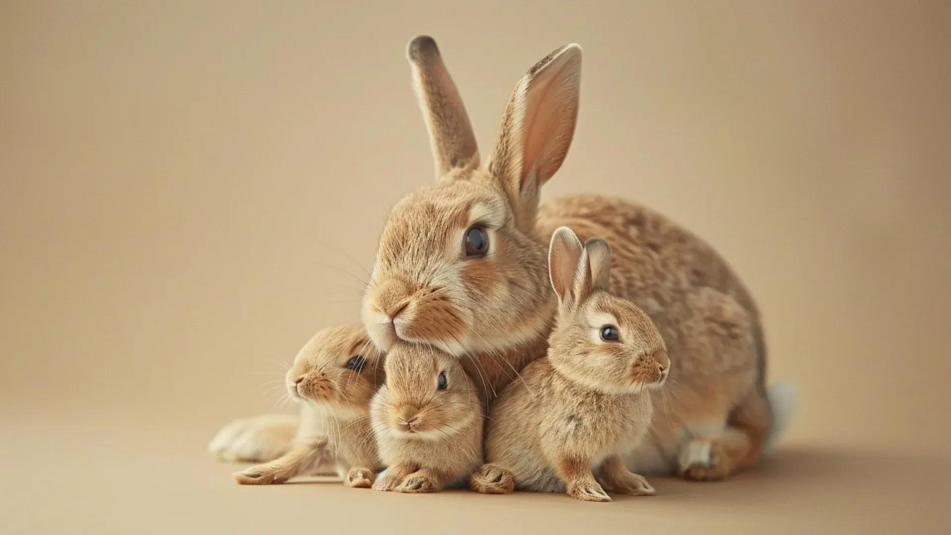 La gestation du lapin