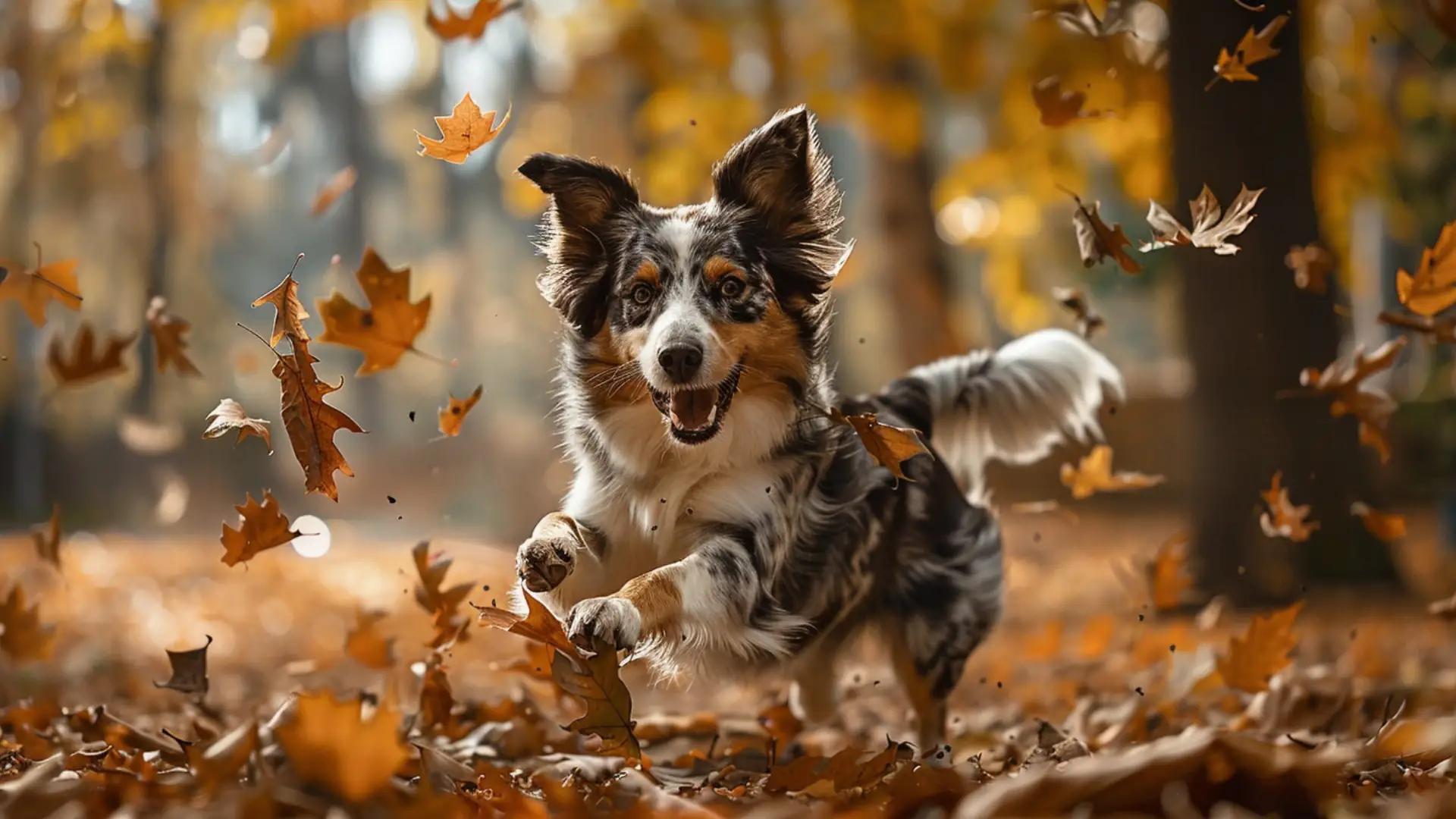 Soins chien en automne