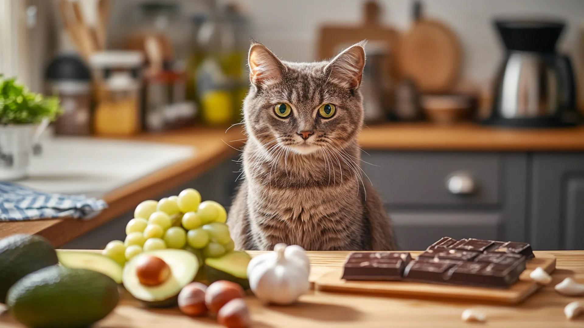 7 aliments toxiques pour votre chat