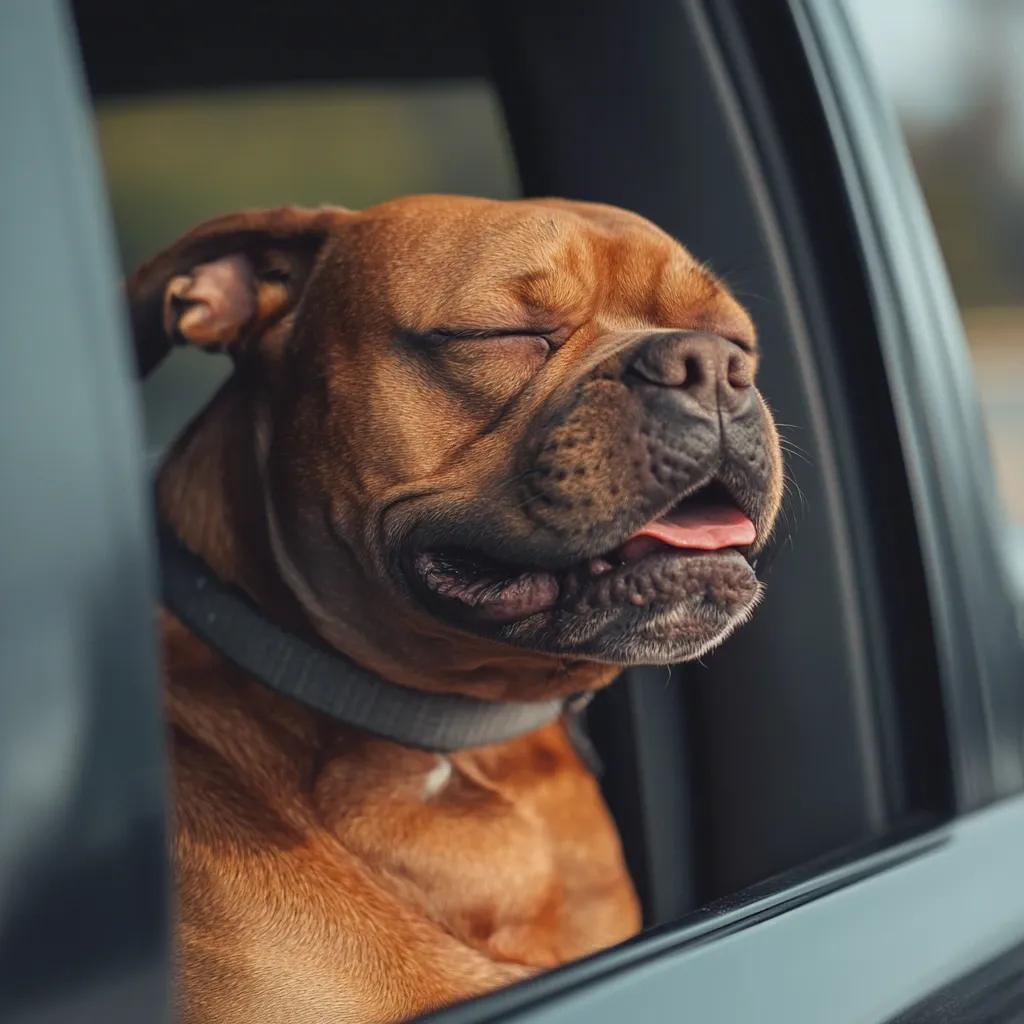 Chien malade en voiture : nos conseils pour le soulager