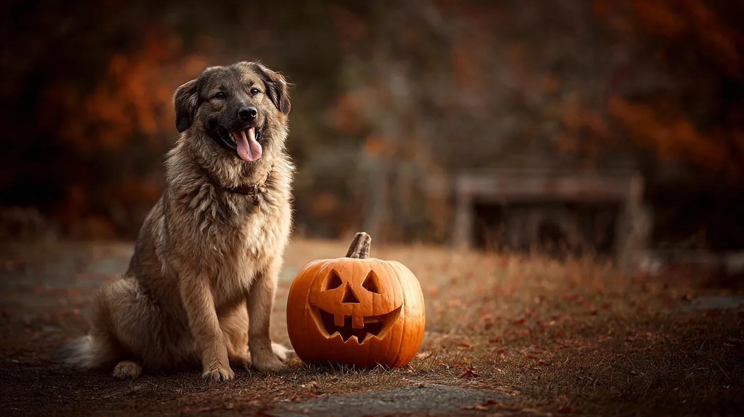 citrouille chien