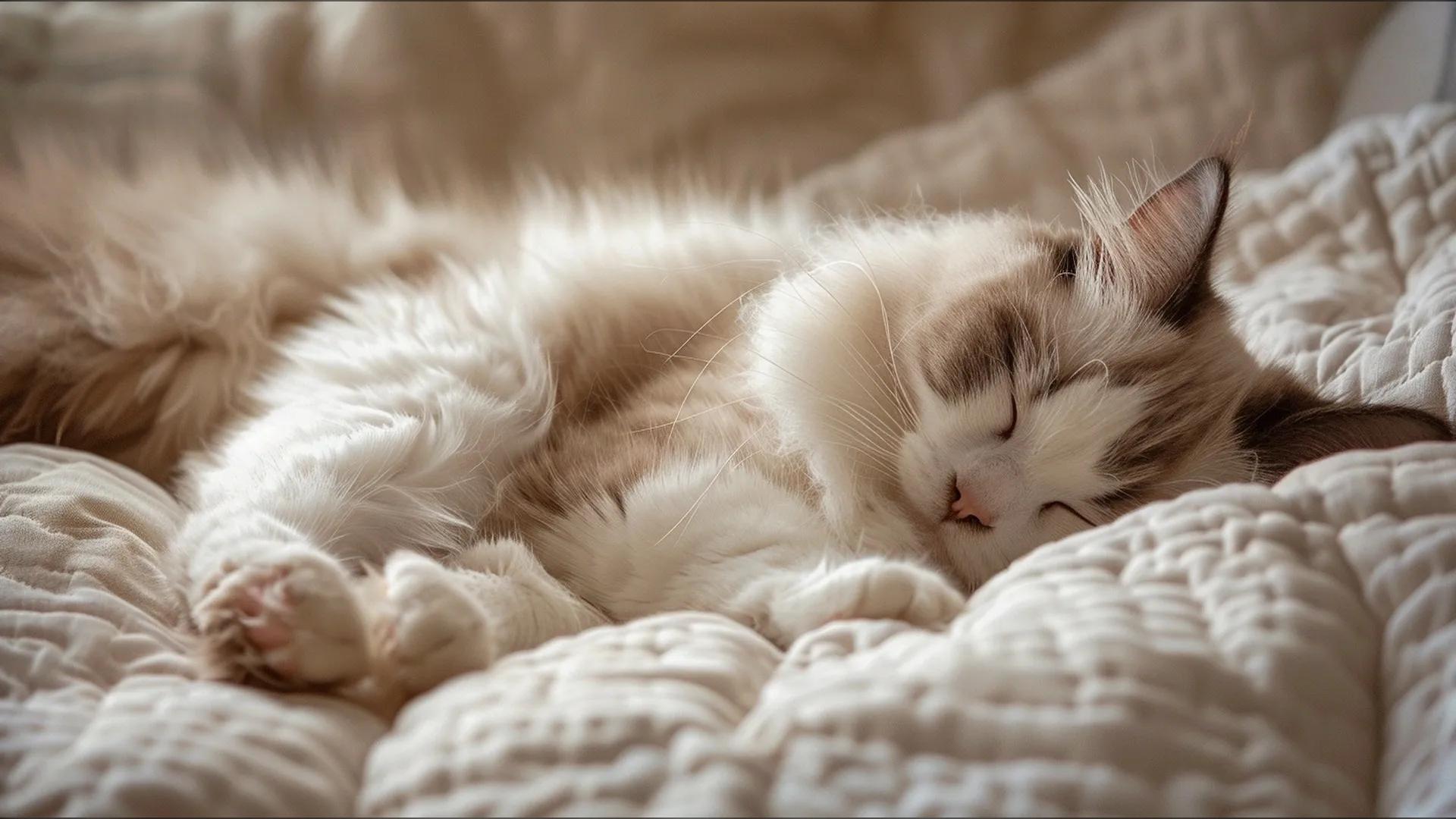 Combien de temps dort un chat ?