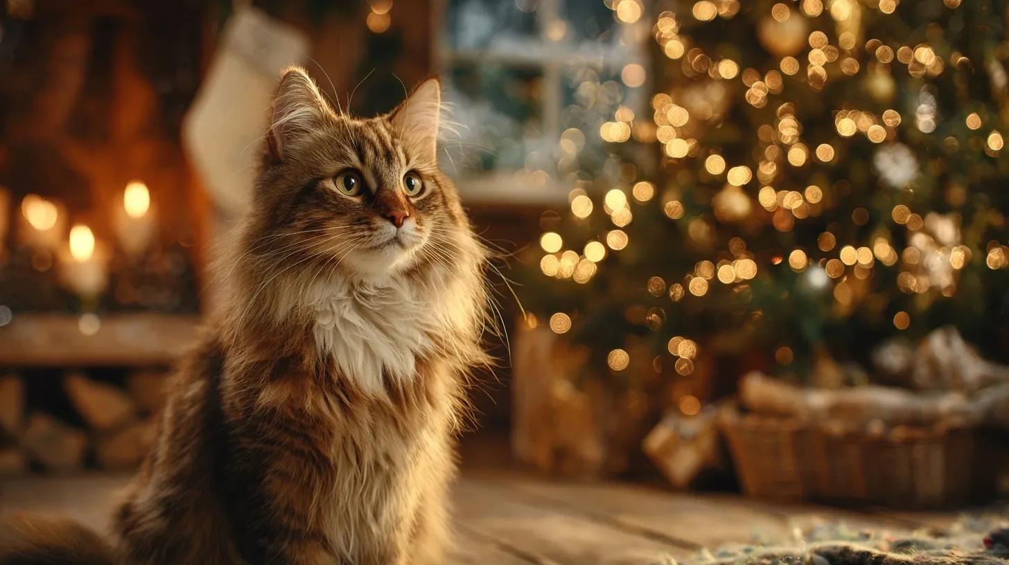 Comment préparer son chat aux fêtes de fin d’année ?