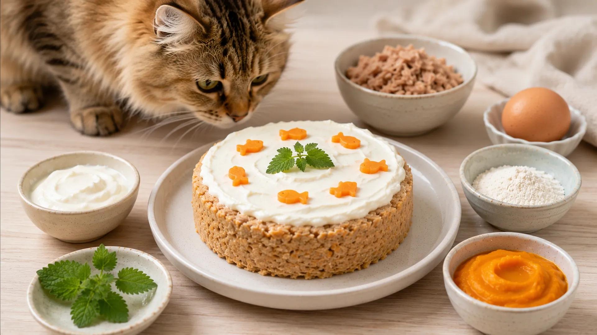 Gâteau pour chat : une recette maison validée par un vétérinaire