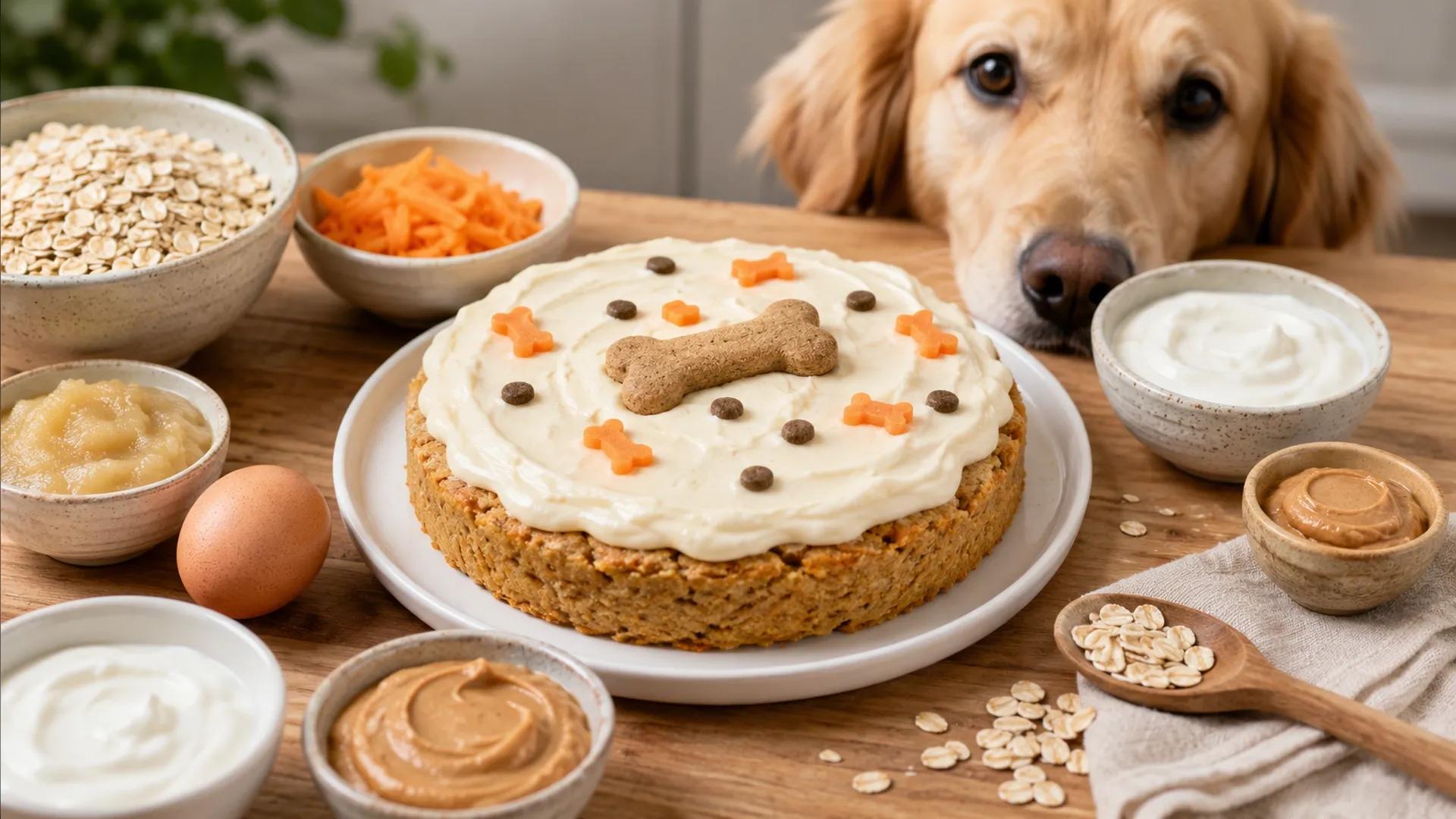 Gâteau pour chien : la recette pour lui faire plaisir en toute sécurité