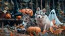 Dangers halloween chien et chat