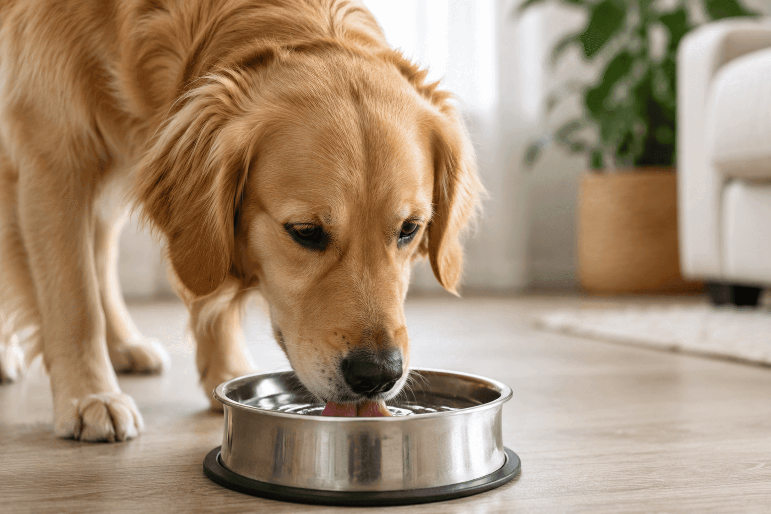Hydratation excessive chez le chien